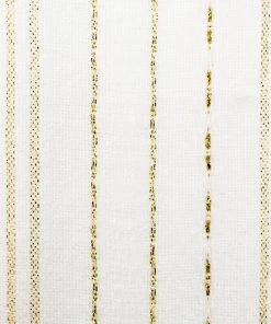 Gabrieli Tablecloths - Classic Design - Gold On White Home & Special Occasions