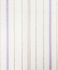 Gabrieli Tablecloths - Classic Design - Lilach Purple With Gold On White Home & Special Occasions