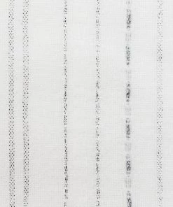 Gabrieli Tablecloths - Classic Design - Silver On White Home & Special Occasions