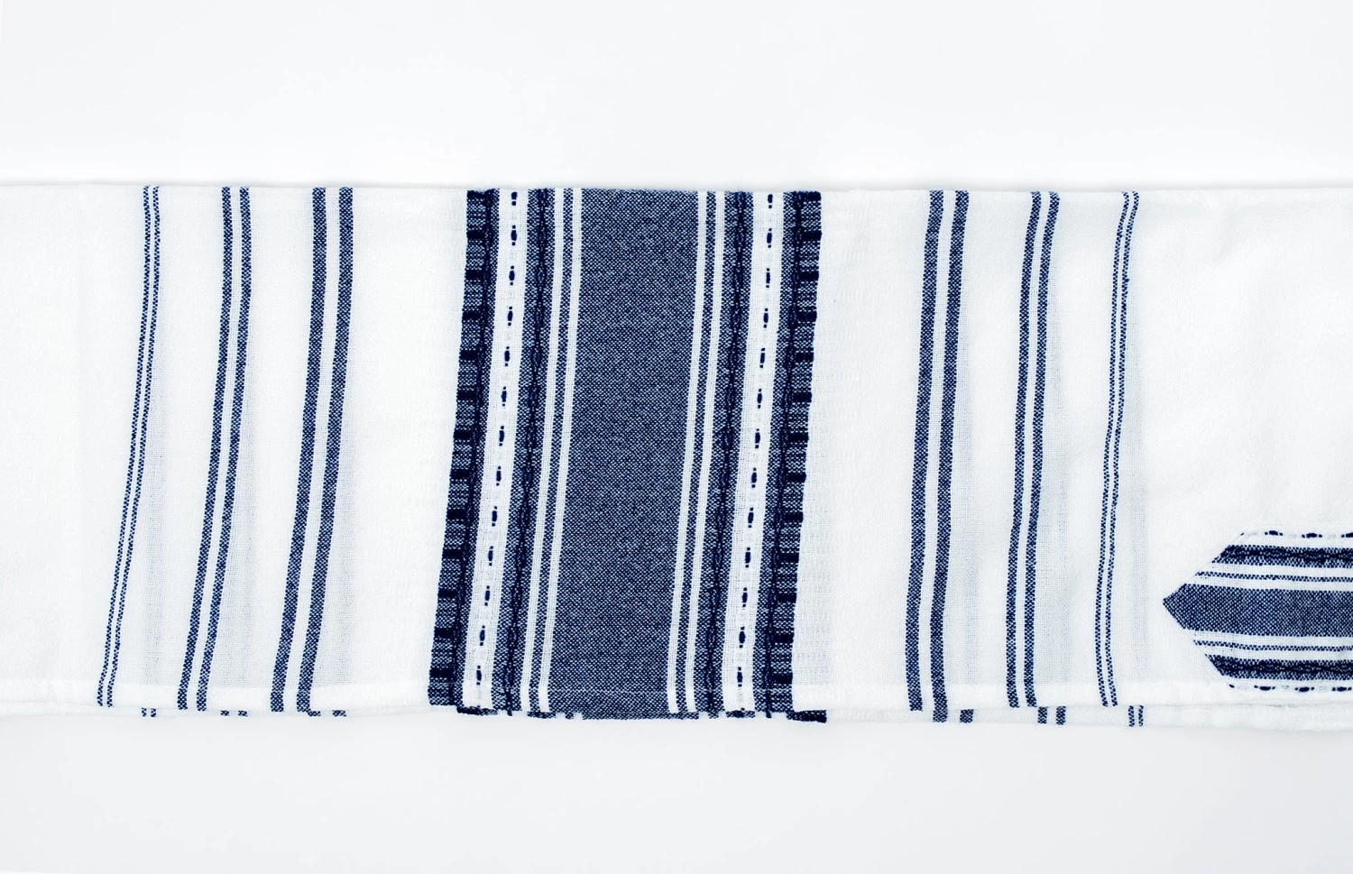 Gabrieli Tallit Gabrieli Tallits Samuel - Wool Tallit - Blue 4 Gabrieli Tallit Gabrieli Tallits Samuel - Wool Tallit - Blue