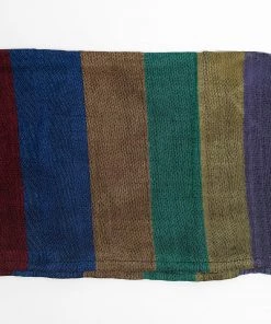 Gabrieli Tallit Gabrieli Tallits Esther - Silk Tallit - Rainbow Stripes On Gray