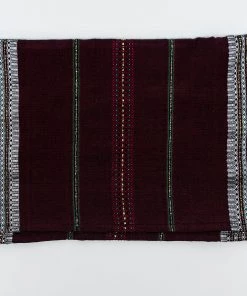 Gabrieli Tallit Elia - Silk Tallit- Bordeaux And Gold On Gray Gabrieli Tallits