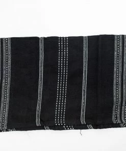 Gabrieli Tallit Elia - Cotton Tallit - Silver On Black