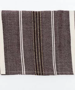 Gabrieli Tallit Gabrieli Tallits Elia - Cotton Tallit - Bordeaux With Gold On Off-White