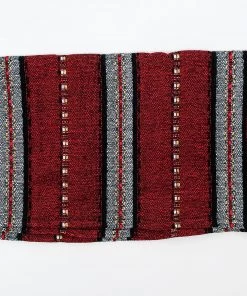 Gabrieli Tallit Ruth - Wool Tallit - Black And Gray With Gold On Red Gabrieli Tallits