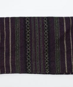 Gabrieli Tallit Hagar - Wool Tallit - Black And Gold Design On Purple Gabrieli Tallits