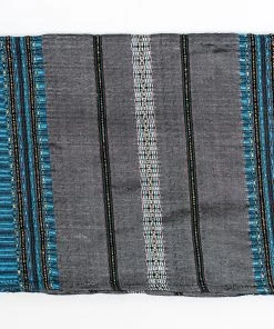 Gabrieli Tallit Elia - Silk Tallit - Gray With Gold On Blue 7 Gabrieli Tallit Elia - Silk Tallit - Gray With Gold On Blue