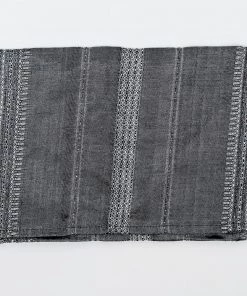 Gabrieli Tallit Gabrieli Tallits Elia - Silk Tallit - Silver On Gray