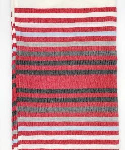 Gabrieli Tallit Ron - Wool Tallit - Red And Black Stripes Gabrieli Tallits