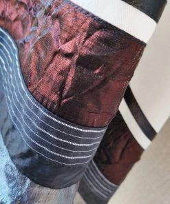 Elegant Gabrieli Tallit - Rust Brown On White Gabrieli Tallits 9 Elegant Gabrieli Tallit - Rust Brown On White Gabrieli Tallits