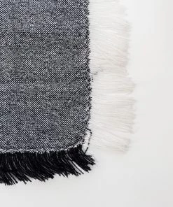 Gabrieli Home & Special Occasions Tablecloths - Classic Design - Black Background With Silver