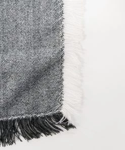 Gabrieli Tablecloths - Classic Design - Gray Background With Silver Home & Special Occasions