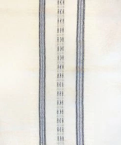 Home & Special Occasions Tablecloths - Gabrieli Design - Black, Blue And Silver On White