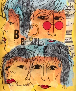 Jean-Pierre Weill The Beatles - Petite Art & Judaica