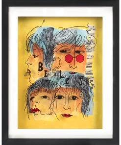 Jean-Pierre Weill The Beatles - Petite Art & Judaica