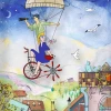 Jean-Pierre Weill Art & Judaica Flying High With You - Petite