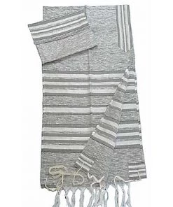 Gabrieli Tallit Gabrieli Tallits Orr - Silk Tallit - Silver
