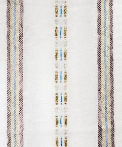 Tablecloths - Gabrieli Design - Bordeaux And Blue With Gold On White Home & Special Occasions