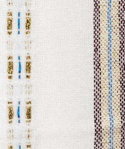 Tablecloths - Gabrieli Design - Bordeaux And Blue With Gold On White Home & Special Occasions 7 Tablecloths - Gabrieli Design - Bordeaux And Blue With Gold On White Home & Special Occasions