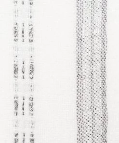 Tablecloths - Gabrieli Design - Gray And Silver On White Home & Special Occasions