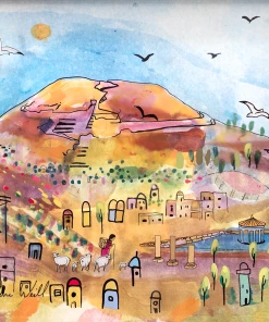 Jean-Pierre Weill Art & Judaica Herod's Mountain - Petite