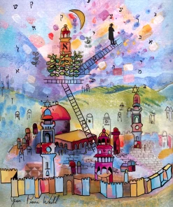 Jean-Pierre Weill Jerusalem Prayer - Petite Art & Judaica