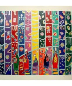 Morris Dahan The Market Art & Judaica