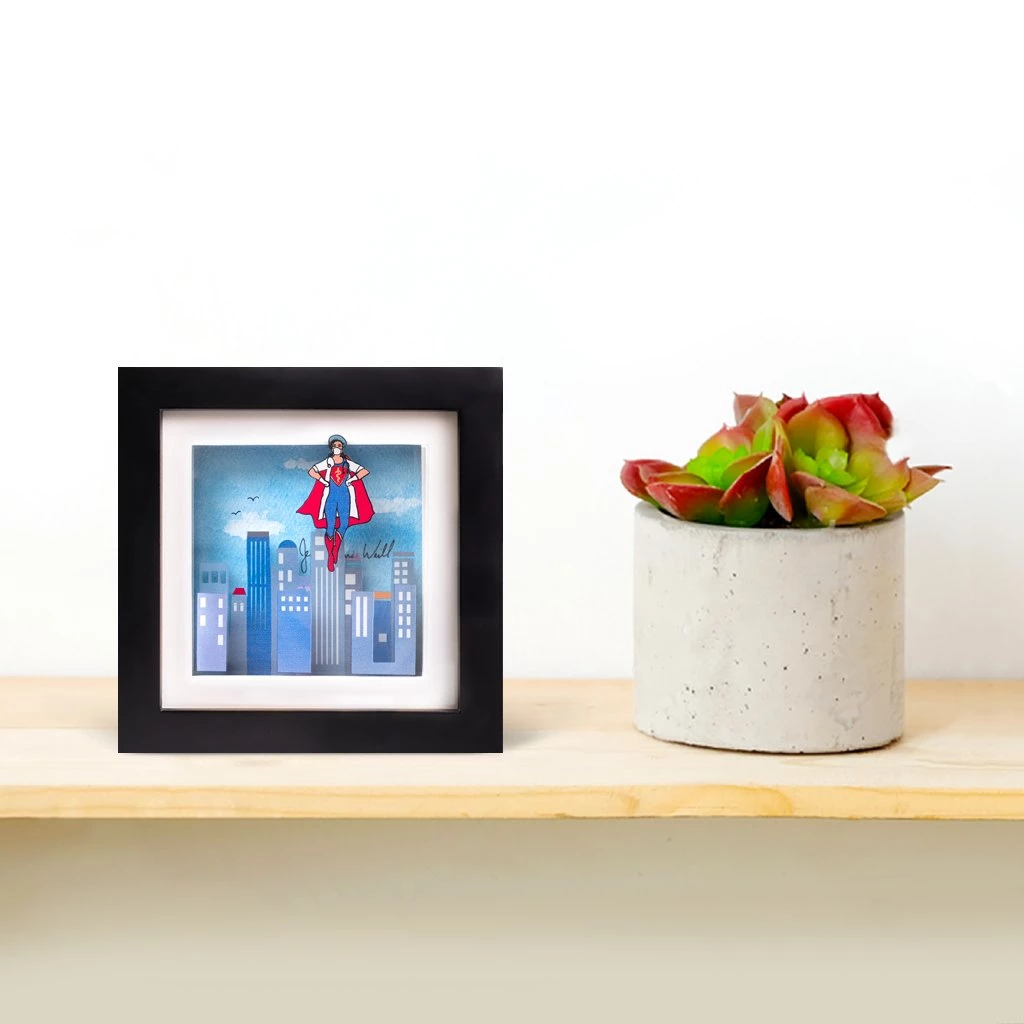 Jean-Pierre Weill Art & Judaica Medical Superhero F - Mini 10 Jean-Pierre Weill Art & Judaica Medical Superhero F - Mini