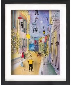 Jean-Pierre Weill Men Raining - Petite Art & Judaica