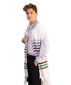 Gabrieli Tallit Josef - Wool Tallit - 12 Stripes Gabrieli Tallits