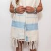 Gabrieli Tallit Adam - Wool Tallit - Baby Blue