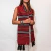 Gabrieli Tallit Ruth - Wool Tallit - Black And Gray With Gold On Red Gabrieli Tallits