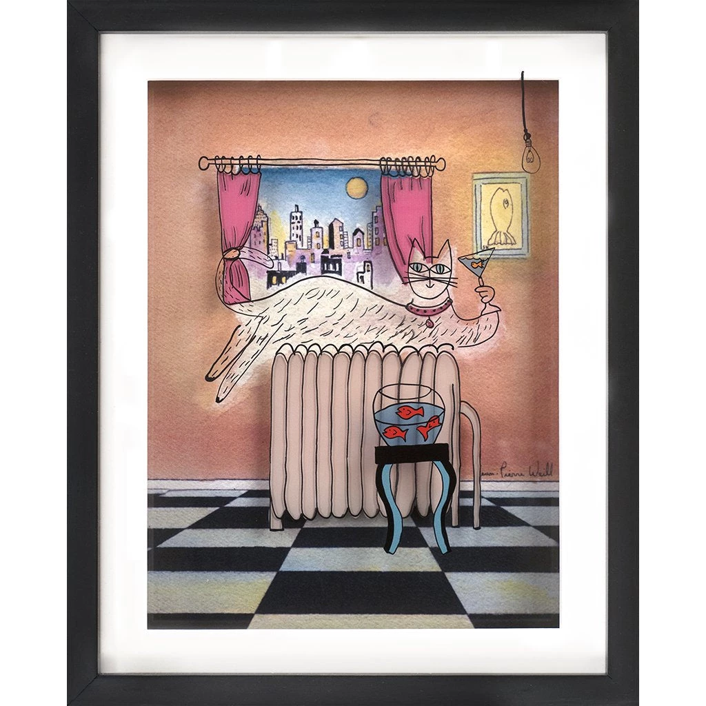 Jean-Pierre Weill Art & Judaica Nite Cap - Petite 4 Jean-Pierre Weill Art & Judaica Nite Cap - Petite