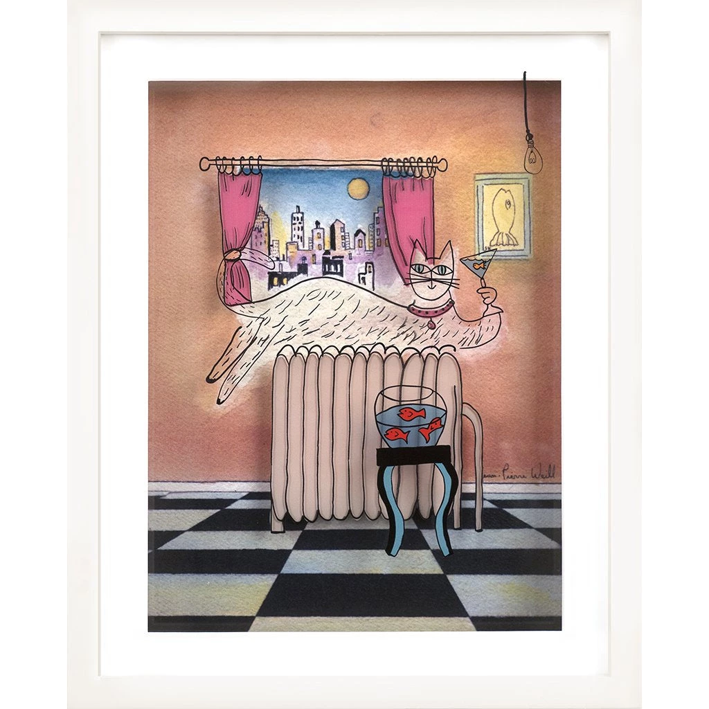 Jean-Pierre Weill Art & Judaica Nite Cap - Petite 5 Jean-Pierre Weill Art & Judaica Nite Cap - Petite