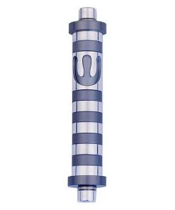 Agayof Art & Judaica Stripes Mezuzah - S