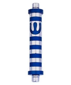 Agayof Art & Judaica Stripes Mezuzah - S