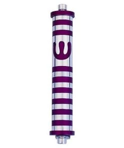 Agayof Stripes Mezuzah - M Art & Judaica