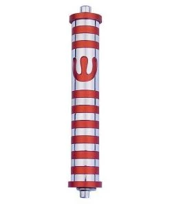 Agayof Stripes Mezuzah - M Art & Judaica