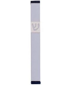 Agayof Art & Judaica Classic Shin Mezuzah - L