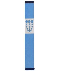 Agayof Art & Judaica Dots Shin Mezuzah - M