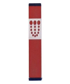 Agayof Dots Shin Mezuzah - S