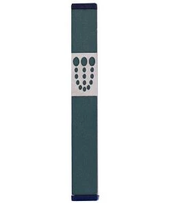 Agayof Art & Judaica Dots Shin Mezuzah - M