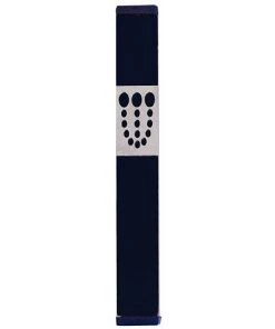 Agayof Art & Judaica Dots Shin Mezuzah - M