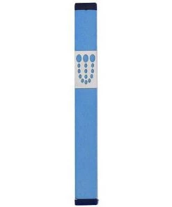 Agayof Dots Shin Mezuzah - L
