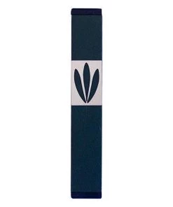 Agayof Art & Judaica Leaves Shin Mezuzah - S