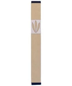 Agayof Art & Judaica Leaves Shin Mezuzah - M