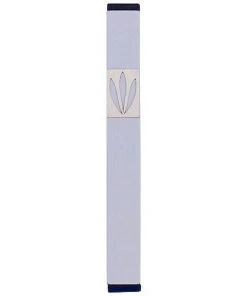 Agayof Art & Judaica Leaves Shin Mezuzah - M