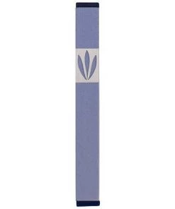 Agayof Art & Judaica Leaves Shin Mezuzah - M