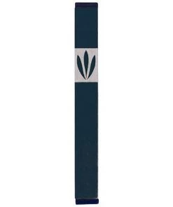 Agayof Art & Judaica Leaves Shin Mezuzah - M