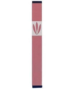 Agayof Art & Judaica Leaves Shin Mezuzah - M